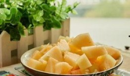 喉咙发炎可以吃哈密瓜,天然润喉佳品