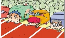 小孩吃瓜下棋图片卡通,童趣盎然的小小棋局